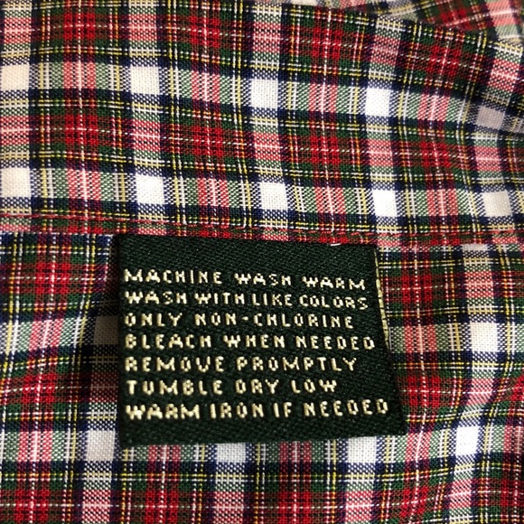Lauren by RL Plaid Buttoned Down Shirt Size L - Picture 8 of 8